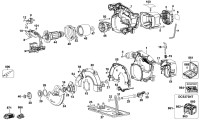 DeWalt DCS373 Cordless Circular Saw TYPE 3 Spare Parts